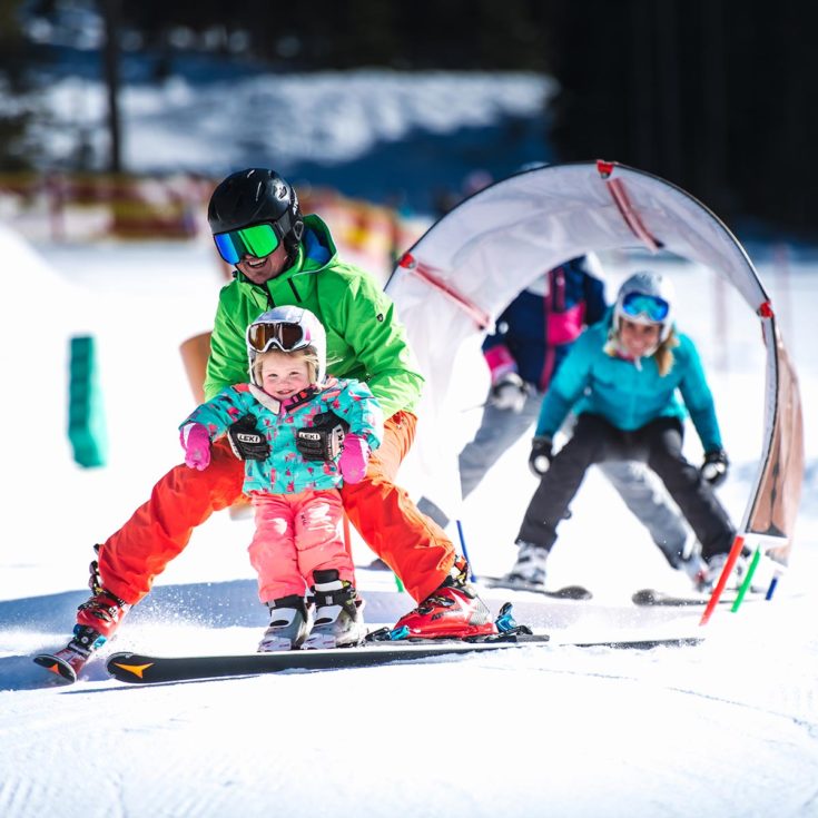 Skifahren im Familienurlaub in Zauchensee